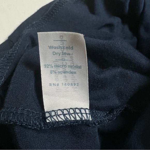 Marine Layer Lexi Daytime layered sleeveless midi dress In Navy - Picture 5 of 9